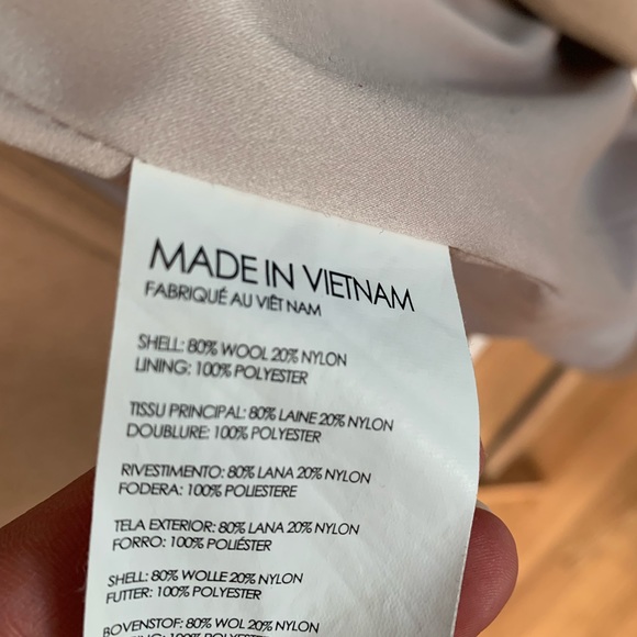 Club Monaco Daylina Wool Coat - Camel - Picture 7 of 8